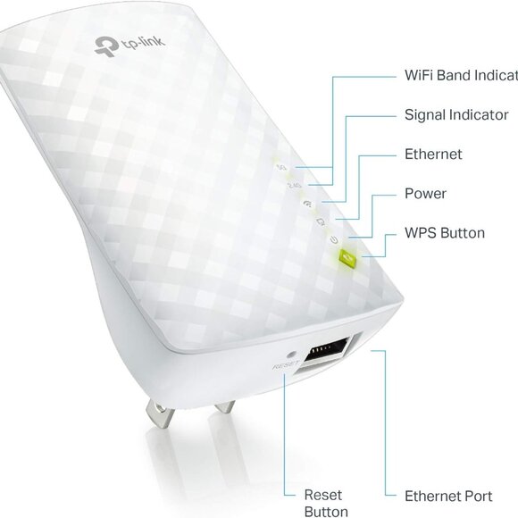 NEW TP-Link AC750 WiFi Range Extender Dual Band Cloud App Control Up to 750Mbps - Picture 3 of 8